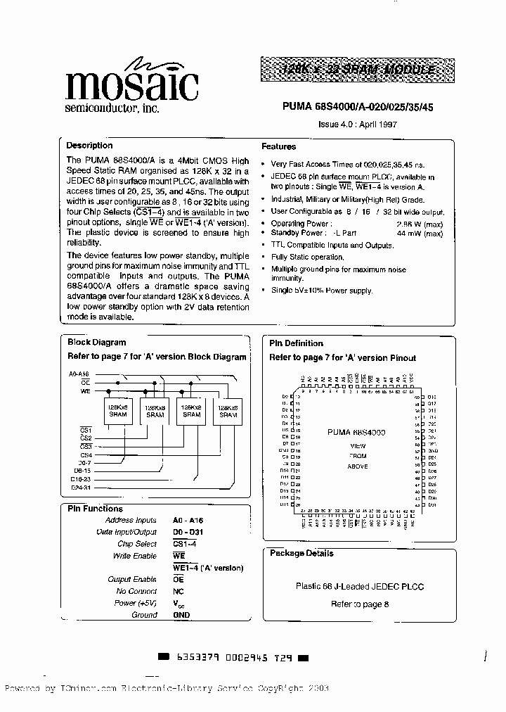 PUMA68S4000ALM-020_628935.PDF Datasheet