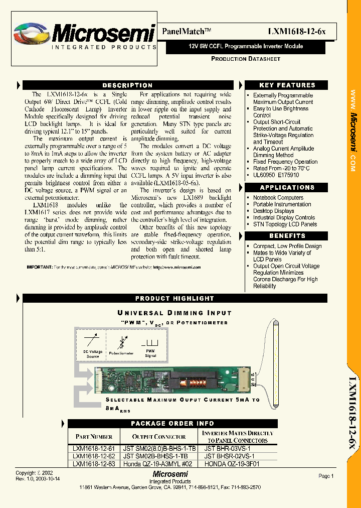 LXM1618-12-61_746986.PDF Datasheet
