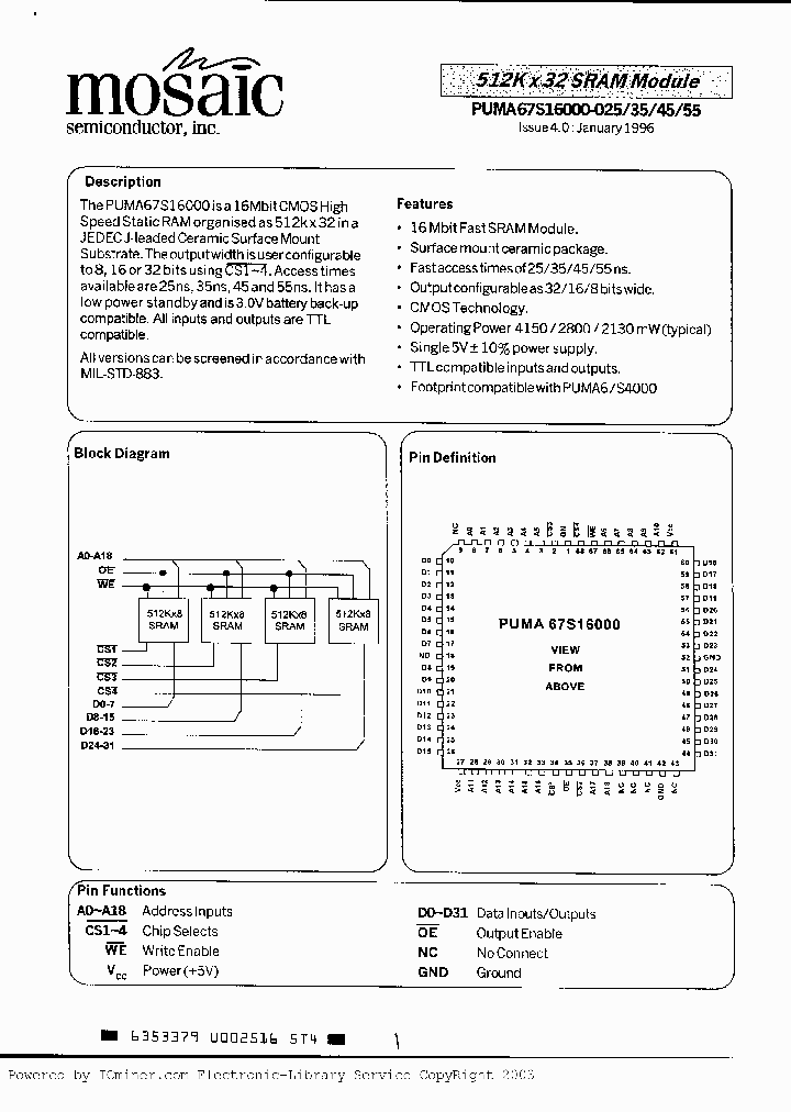 PUMA67S16000LM-025_628930.PDF Datasheet