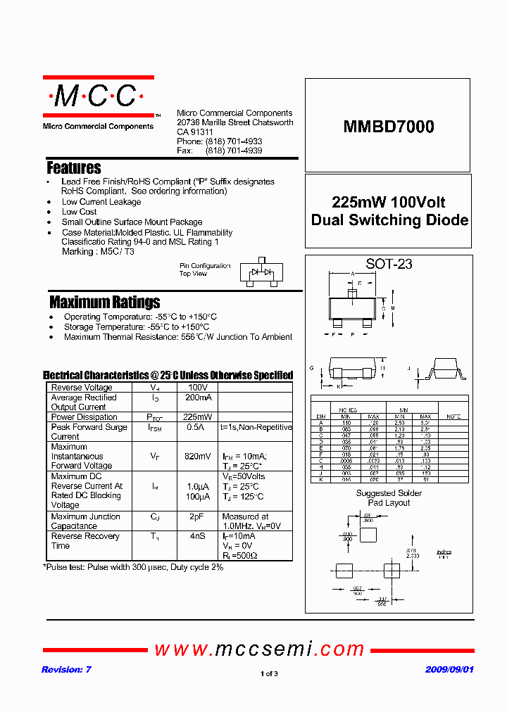 MMBD7000-TP_629067.PDF Datasheet
