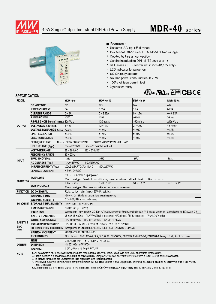MDR-40-48_955492.PDF Datasheet