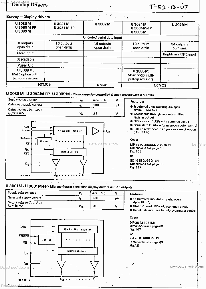 U3079M_604305.PDF Datasheet