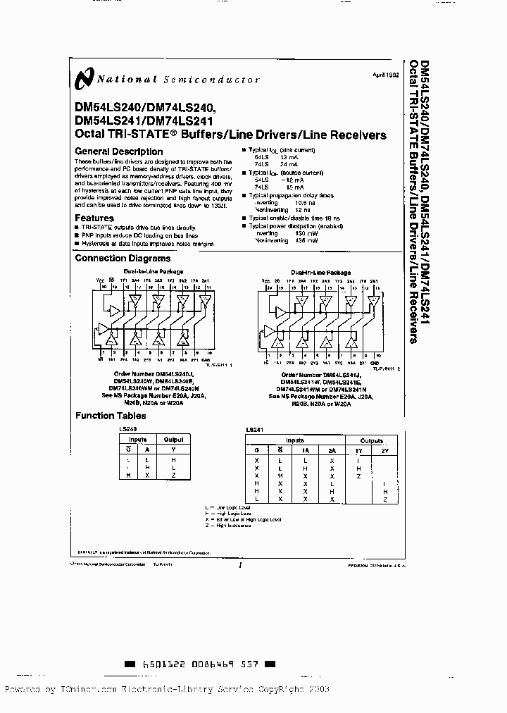 DM54LS241E883_629589.PDF Datasheet