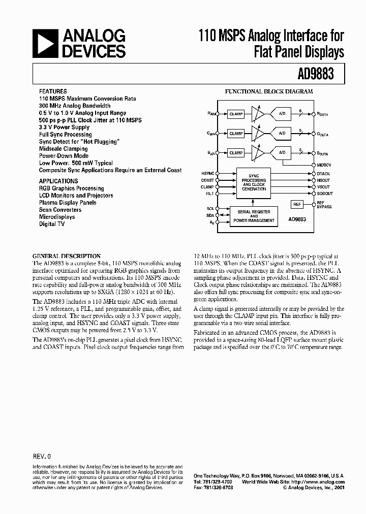 AD9883PCB_629904.PDF Datasheet