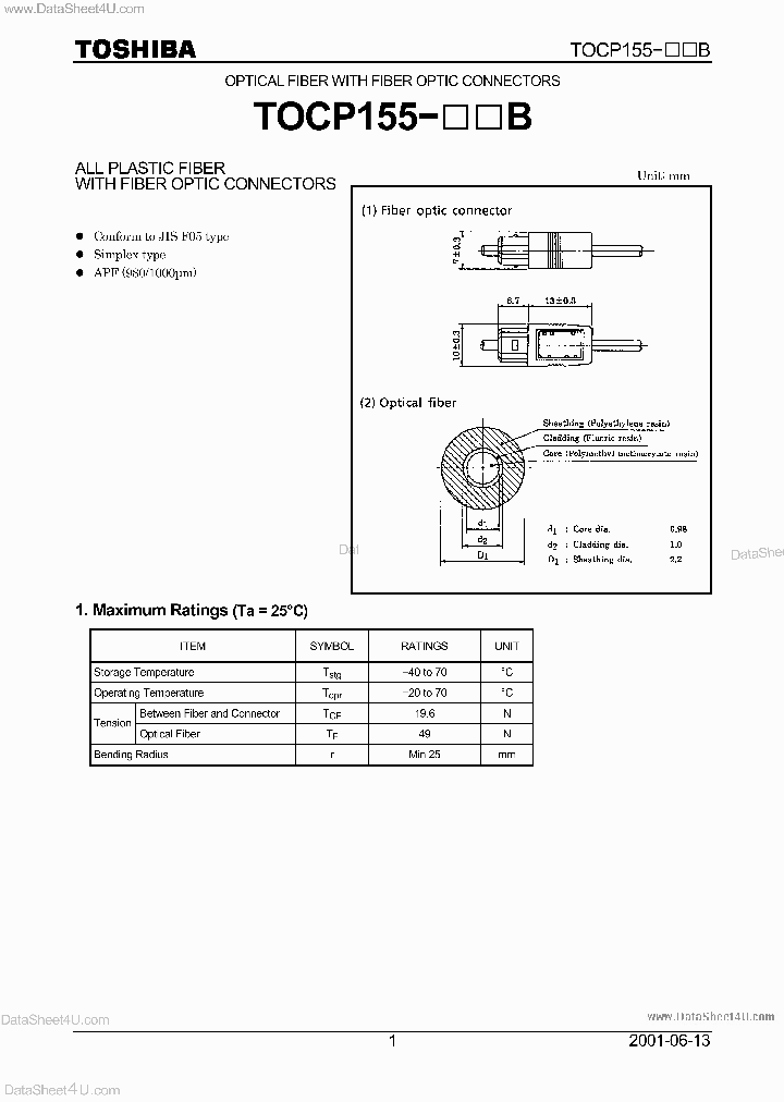 TOCP155-XXB_618415.PDF Datasheet