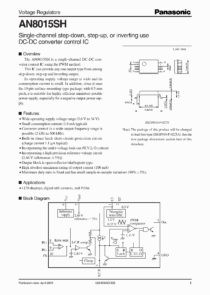 AN8015SH_750075.PDF Datasheet
