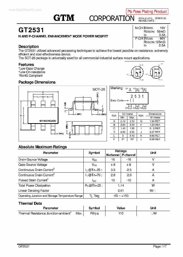 GT2531_622498.PDF Datasheet