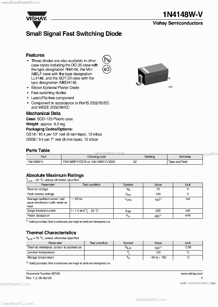 1N4148W-V_630972.PDF Datasheet
