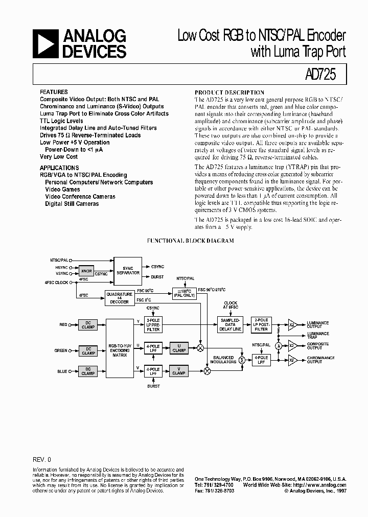 AD725_760319.PDF Datasheet