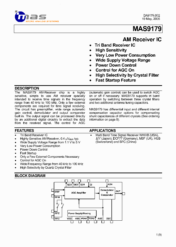 MAS9179_643194.PDF Datasheet