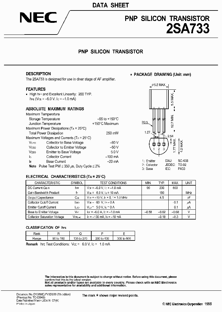 2SA733-TJD_765010.PDF Datasheet