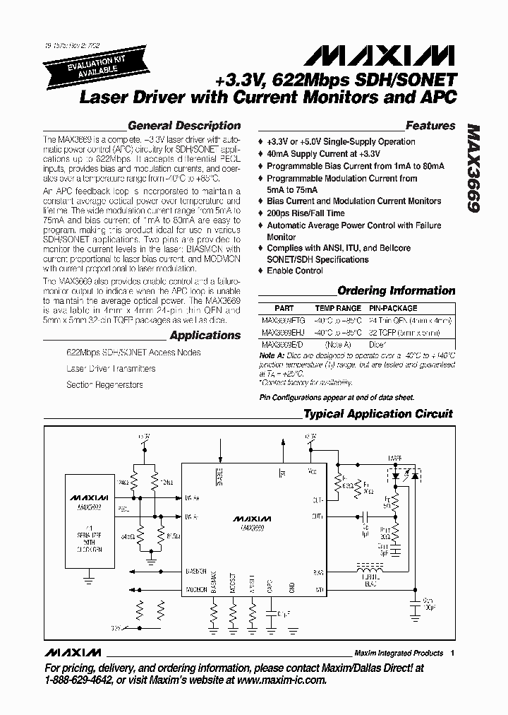 MAX3669_770685.PDF Datasheet