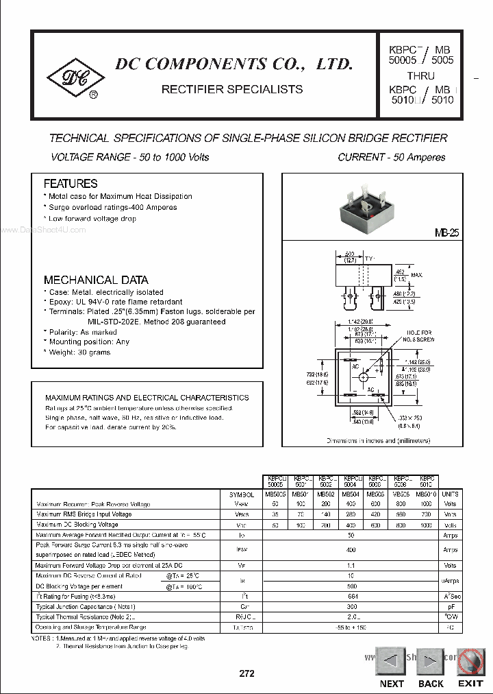 MB5005_648998.PDF Datasheet