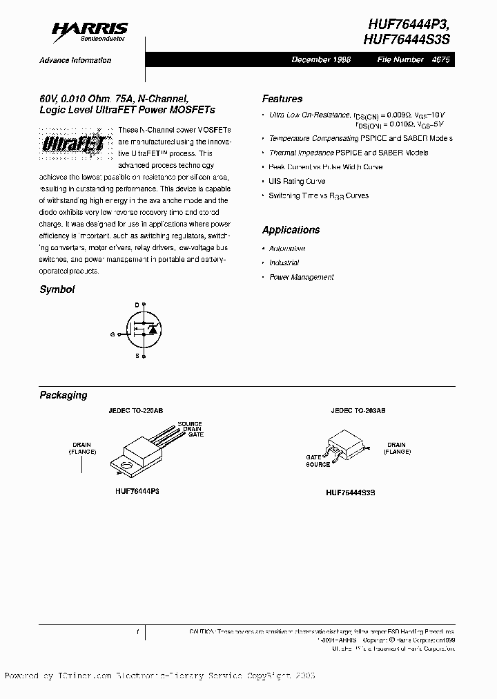 HUF76444S3S_635243.PDF Datasheet