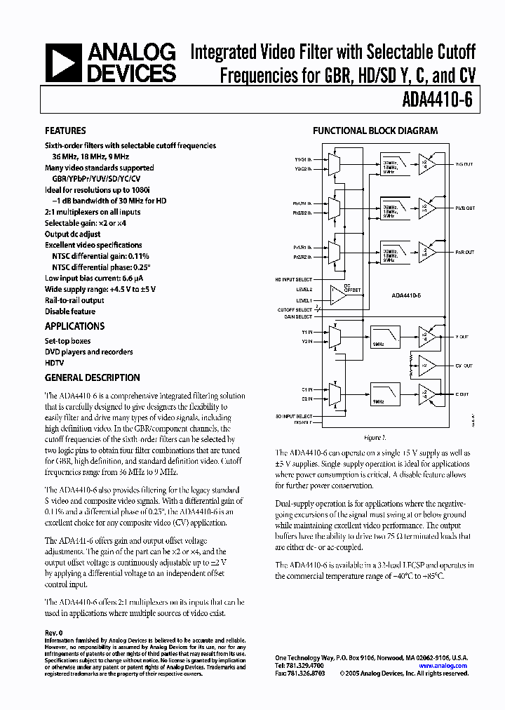 ADA4410-6ACPZ-R7_783625.PDF Datasheet