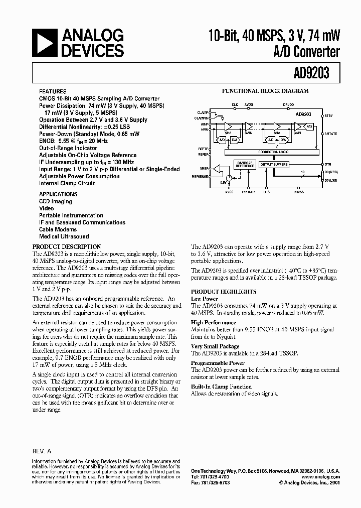 AD9203_808969.PDF Datasheet