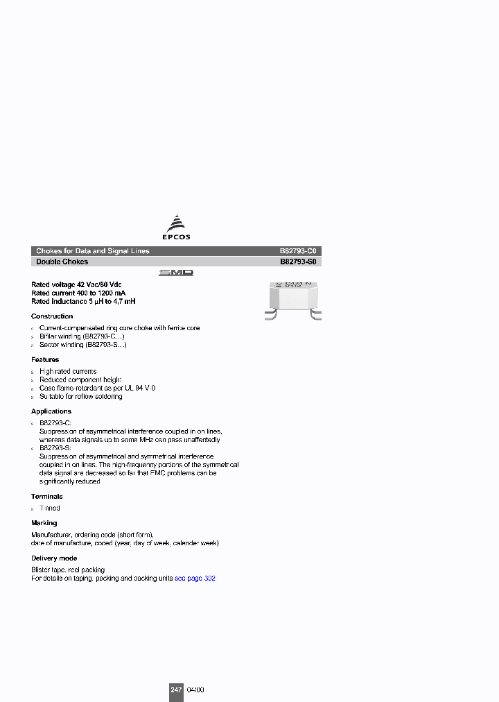 B82793-C0225-N265_637780.PDF Datasheet