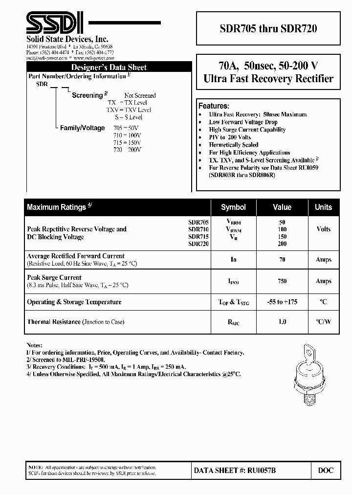 SDR710_972686.PDF Datasheet