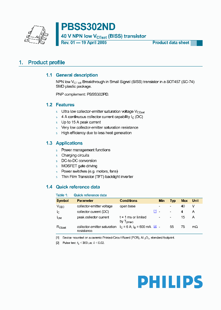 PBSS302ND_814430.PDF Datasheet