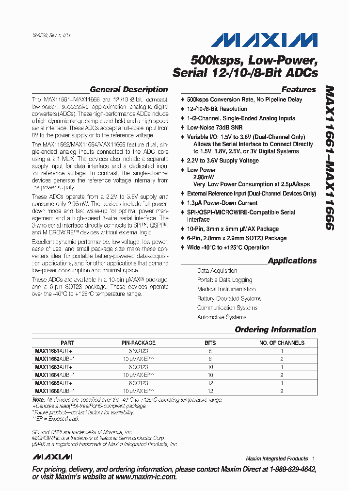 MAX11666AUB_975671.PDF Datasheet