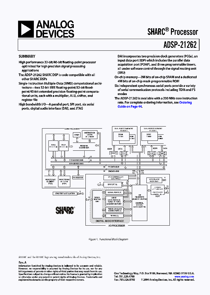 ADSP-21262S_829569.PDF Datasheet