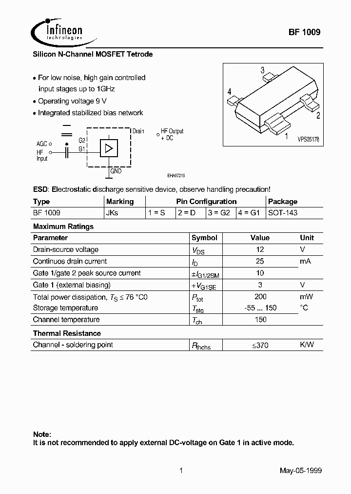 BF1009_830865.PDF Datasheet