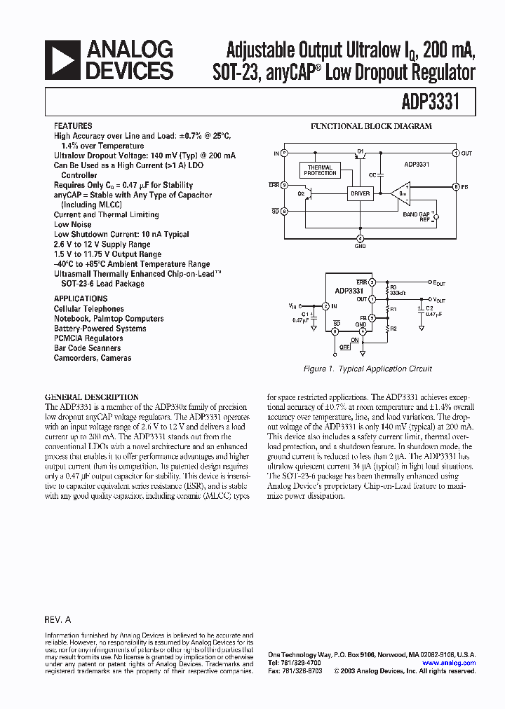 ADP3331ART-REEL_831623.PDF Datasheet