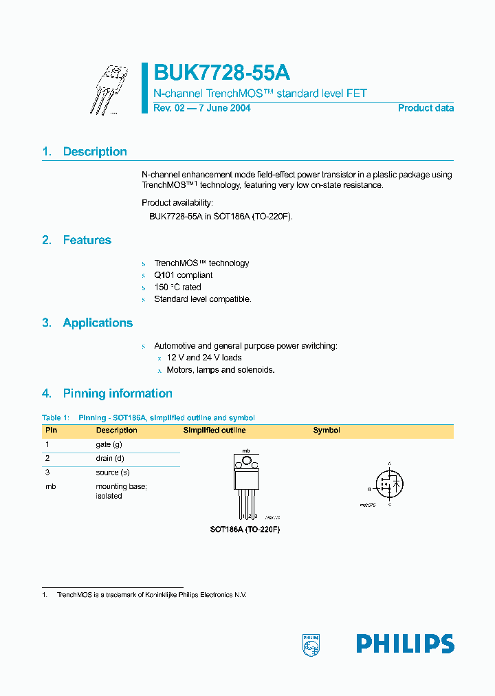 BUK7728-55A_833942.PDF Datasheet