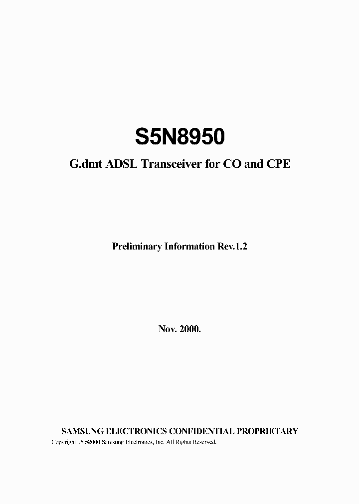 S5N8950_877121.PDF Datasheet