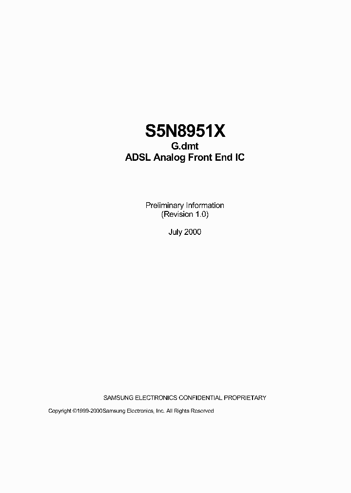 S5N8951_877122.PDF Datasheet