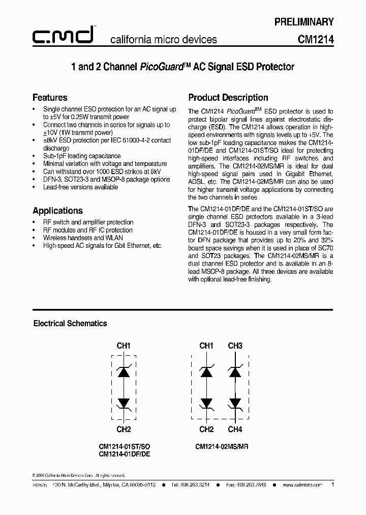 CM1214-01DE_880639.PDF Datasheet