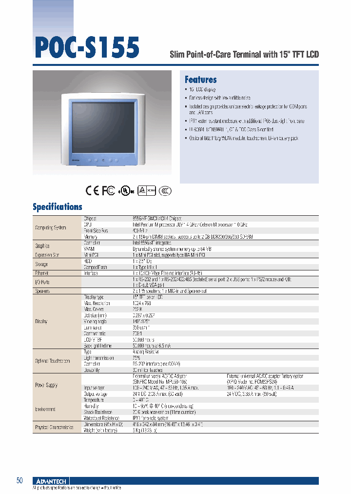 POC-S155-P1-CTE_985509.PDF Datasheet
