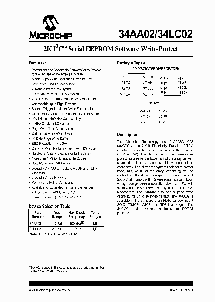 34LC02_985779.PDF Datasheet
