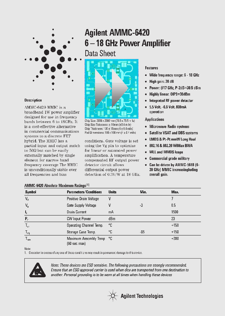 AMMC-6420_893549.PDF Datasheet