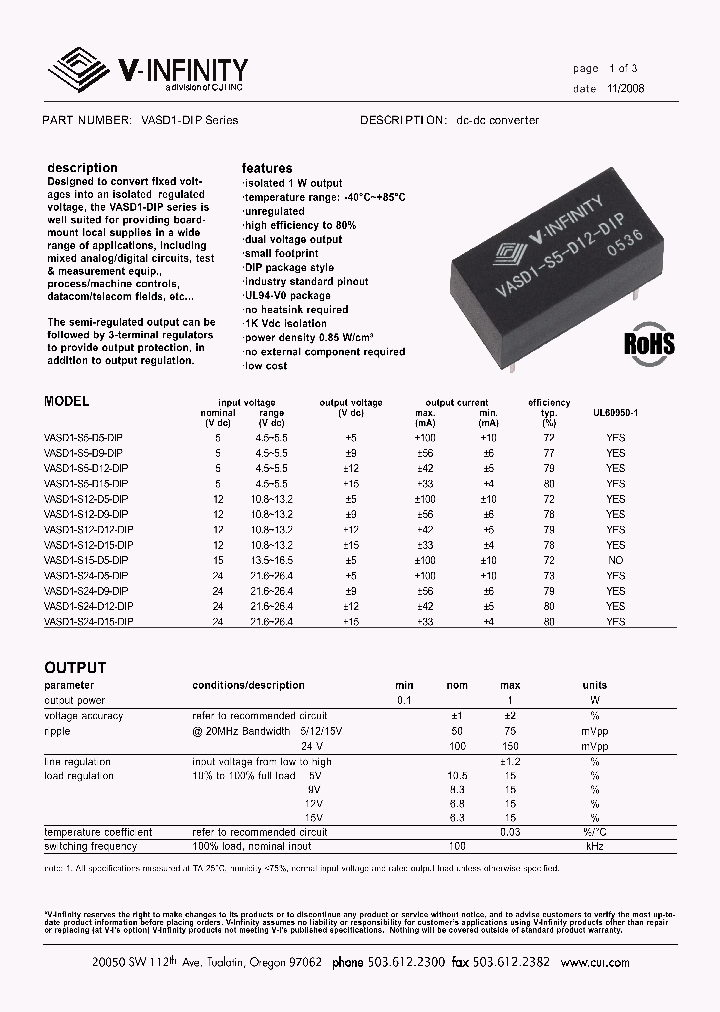 VASD1-S5-D12-DIP_989392.PDF Datasheet