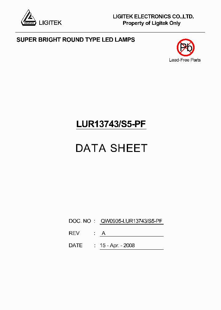 LUR13743-S5-PF_989420.PDF Datasheet