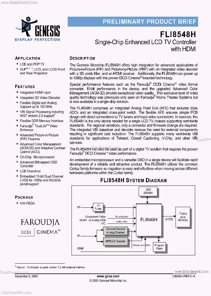 FLI8548H_695587.PDF Datasheet