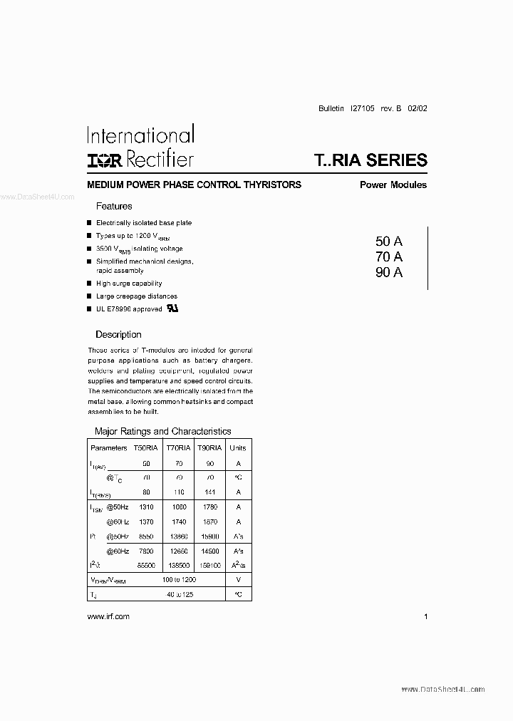 T70RIAXXX_696146.PDF Datasheet