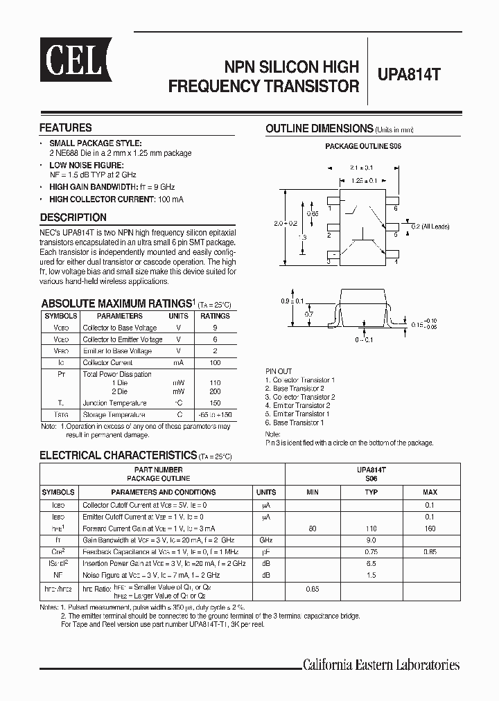 UPA814T-T1-A_990871.PDF Datasheet