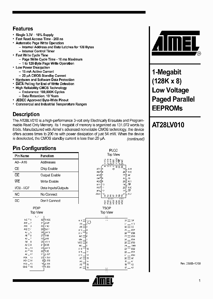 AT28LV010_906121.PDF Datasheet