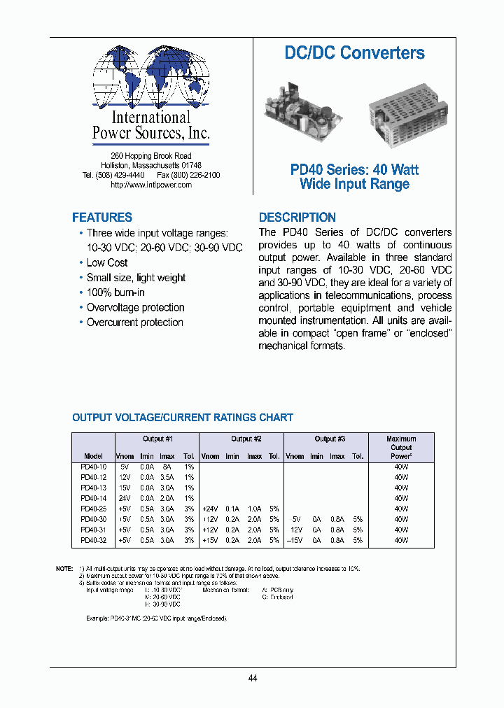 PD40-25HA_643139.PDF Datasheet