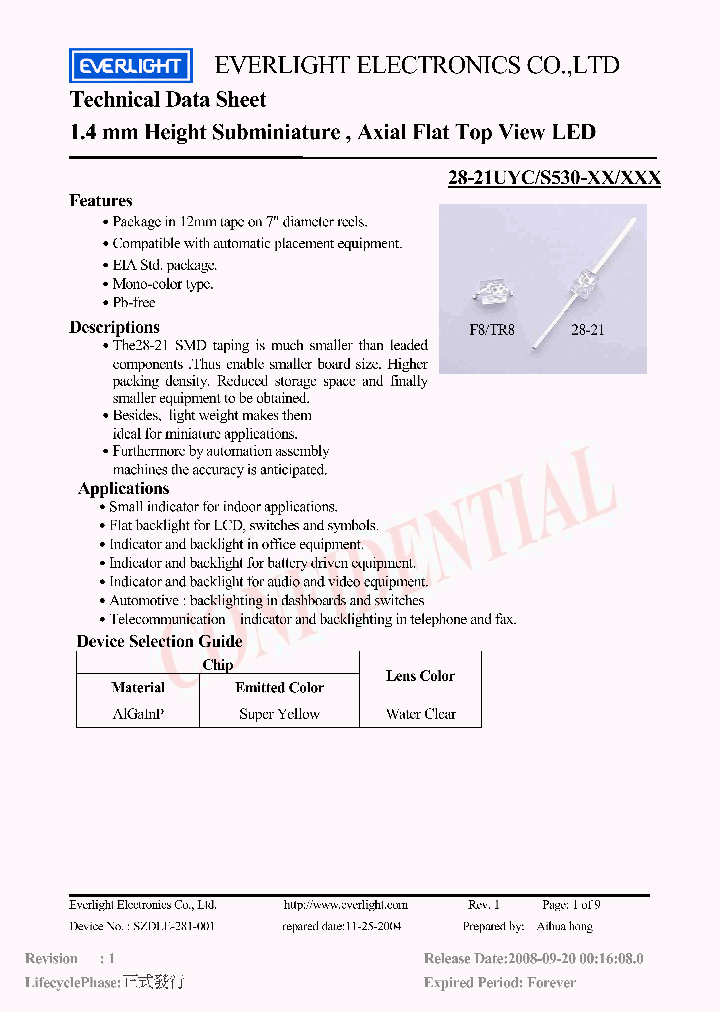 28-21UYC-S530-XX-XXX_1001516.PDF Datasheet