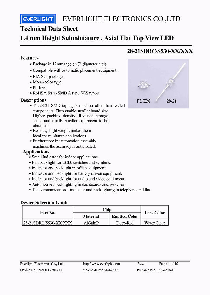 28-21SDRC-S530-XX-XXX_1001515.PDF Datasheet