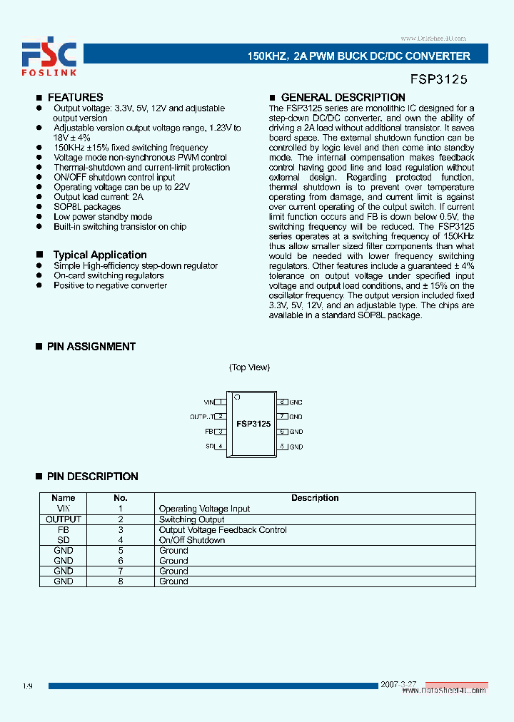 FSP3125_698211.PDF Datasheet