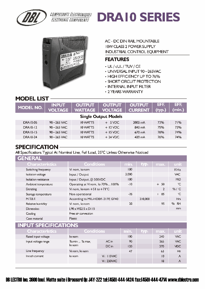 DRA10-15_644323.PDF Datasheet