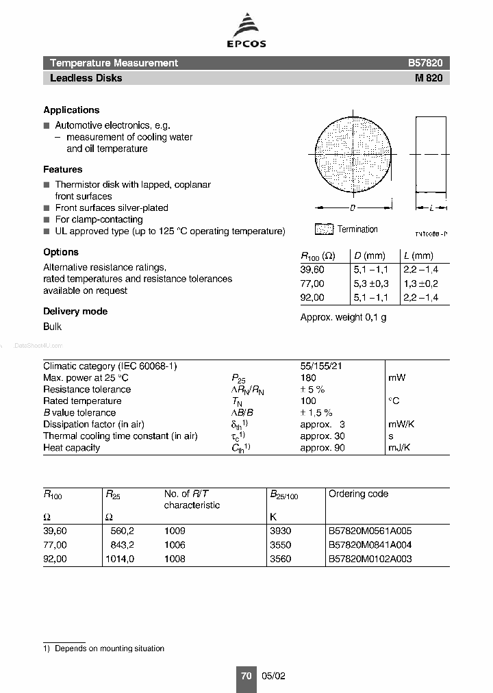 B57820_706183.PDF Datasheet