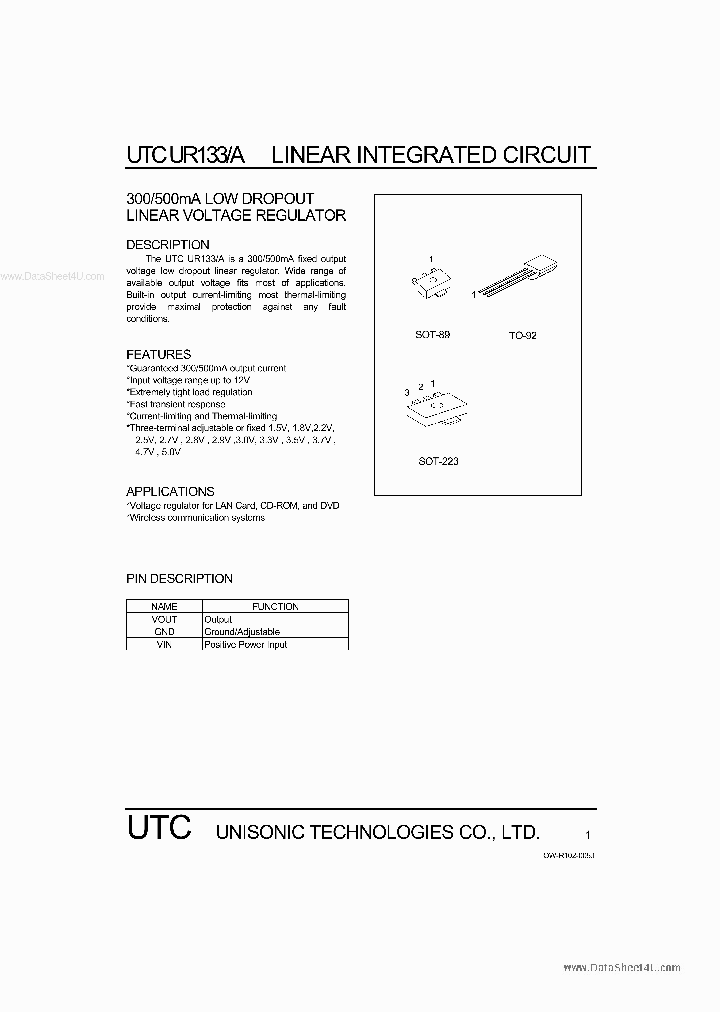 UR133A_707462.PDF Datasheet