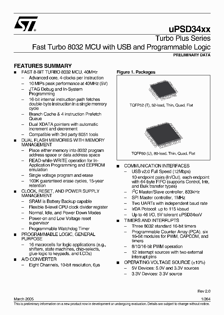 UPSD3423E-40T6T_921873.PDF Datasheet