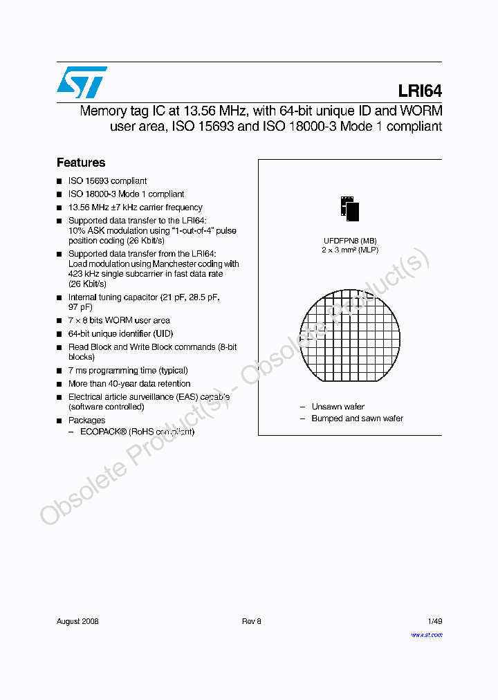 LRI64-W42GE_645493.PDF Datasheet