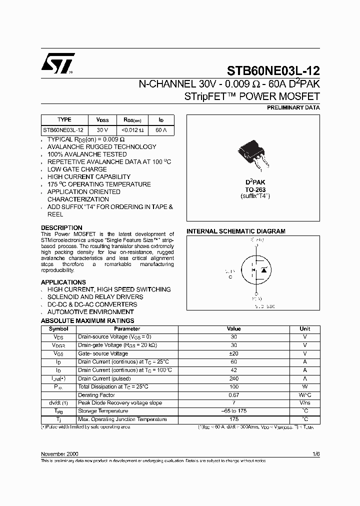 STB60NE03L-12_922806.PDF Datasheet